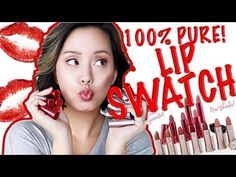 Hi GuysToday's video is a lip swatch video featuring new shades of 100 percent pure cocoa butter matte lipstick and fruit pigmented pomegranate oil anti ag... Pure Cocoa Butter, Pomegranate Oil, Bold Red Lips, Lip Swatches, Lip Products, Matte Lipstick, Cocoa Butter, Lipsticks, 100 Percent