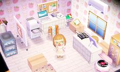 an image of a doll house from the video game animal crossing