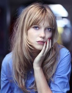 Wavy Bob Hairstyles, Choppy Bob Hairstyles, Long Hair With Bangs, Cut My Hair, Long Hairstyles, Haircuts With Bangs, Strawberry Blonde, Hairstyles Haircuts, Bobs Haircuts