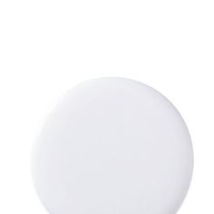 a white round object on a white background