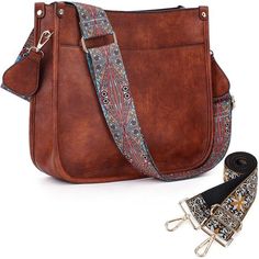 Adjustable Strap Bag, Leather Hobo Handbags, Trendy Shoulder Bag, Trendy Handbags, Crossbody Bag Women, Guitar Strap, Estilo Boho, Hobo Handbags