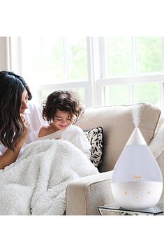 A cool-mist humidifier that helps with dryness and congestion features a sound machine, nightlight and variable output control for customizable relief.What it does: It offers variable output settings and an adjustable 360-degree mist lid. The mist output is perfect for humidifying rooms up to 500 square feet. The humidifier includes an aroma tray for vapor pads or unscented pads so you can add essential oil to the humidifier. It also includes an additional built-in color-changing nightlight.Addi Humidifier Design, How To Clean Humidifier, Best Humidifier, Feeling Under The Weather, Mist Humidifier, Cool Mist Humidifier, Sound Machine, Breathe Easy, Sleeping Through The Night