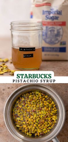 Starbucks pistachio syrup Pistachio Syrup Coffee, Homemade Pistachio Syrup, Pistachio Simple Syrup, Pistachio Coffee Syrup, Pistachio Iced Coffee, Starbucks Pistachio Drinks, Homemade Syrups For Coffee, Starbucks Syrup Recipes