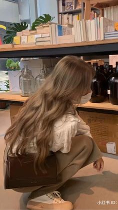 Beige Hair, Korean Hair Color, Ash Hair, Ash Hair Color, Brown Hair Inspo, Hair Color Streaks, Pretty Hair Color, Hair Dye Colors, Hair Inspiration Color