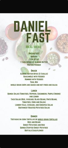 Daniel Fast Dessert, Christian Facts, Daniel Fast Food List, Daniel Fasting, 21 Day Daniel Fast, Daniel Fast Diet, Fasting Ideas, Fast Food List, Daniels Fast