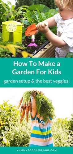 Gardening For Preschoolers, Kids Gardening Ideas, Gardening For Toddlers Ideas, Gardening Week Toddlers, Plants And Gardens Toddler Theme, Growing Gardens Toddler Activities, Toddler Gardening, Gardening With Toddlers