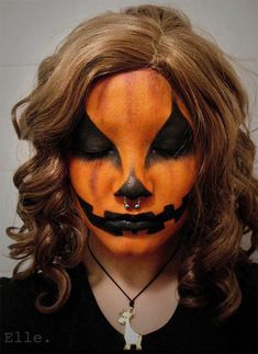 Makeup Barbie, Halloween Makeup For Kids, Creepy Makeup, Halloween Tutorial, Makeup Idea