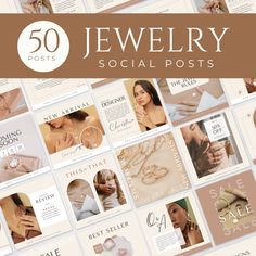 the 50 most selling postcards for jewelry stores and their prices are up to $ 10