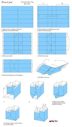 the instructions for how to make a paper airplane