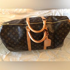 Mint Condition - Used Only A Handful Of Times Send Best Offers Thanks! Louis Vuitton Keepall 50, Bags Louis Vuitton, Louis Vuitton Keepall, Louis Vuitton Bags, Mint Condition, Louis Vuitton Bag, 50 %, Bag Lady, Louis Vuitton