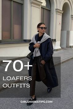 Step up your style game with 70+ effortlessly chic loafers outfit ideas for women! From classy and elegant to trendy baddie looks, these preppy and comfy outfits are perfect for casual, dressy, formal, and everyday wear. Find inspiration for work, date night, weekend, brunch, and business. Suitable for all seasons: spring, summer, fall, and winter. Capture street style from Europe, Paris, London, and New York. Featuring chunky loafers, penny loafers, Gucci, Chanel, and dark academia. Womens Loafers Outfit Winter, Wearing Loafers Outfit, Brown Chunky Loafers Outfit, Womens Loafers Outfit Casual, Black Loafers Outfit Casual, Winter Loafers Outfit, Academia Street Style, Womens Loafers Outfit, Styling Loafers Women