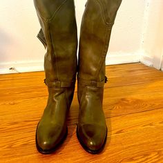 Leather Inside & Put. Leather Sole, Never Worn, New, No Box. Great Riding Boot. Fantastic Frye Quality Frye Boots The Frye Company, Frye Womens Shoes, Frye Melissa Boots, Frye Harness Boots, Tall Riding Boots, Harness Boots, Frye Boots, Riding Boot, Cowboy Boots Women