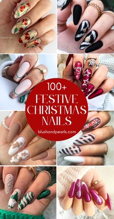 Celebrate the season with stunning Christmas nails! These festive nail designs capture the essence of Christmas and the beauty of winter nails. Whether you're cozying up or attending a holiday party, these Christmas-themed nail designs add a touch of magic. | glitter christmas nails | christmas nail art ideas 2024 | red, green, gold, silver holiday nails |  acrylic winter christmas nails |  #ChristmasNails #WinterNails #Christmas #NailDesign Gold Nails Design Glitter, Holiday Glitter Nails, Christmas Naildesign, Christmas Acrylic Nail Designs, Holiday Themed Nails, Classy Nail Art Ideas, Festive Nail Designs, Themed Nails, Heart Nail Designs