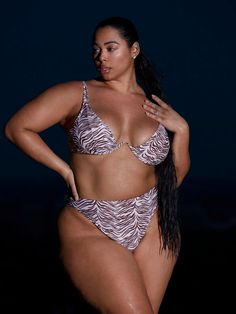 Natural Models, Plus Size Swim, Plus Swimwear, High Waisted Swim, Fashion To Figure, 2 Piece Swimsuits, Plus Size Swimsuits, Plus Size Swimwear, String Bikinis