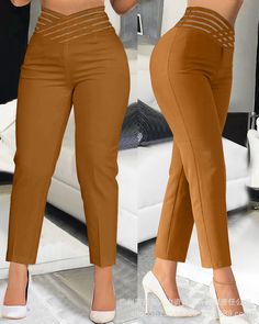 Shipping: Worldwide Express Shipping AvailableDelivery time: 7-15Days Fast ShippingReturns: Fast refund, 100% Money Back Guarantee. Summer Pants For Women, Professional Pants, Loose Fashion, Black High Waist, Summer Pants, Pattaya, Ankle Length Pants, Business Attire