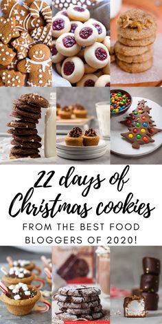 twelve days of christmas cookies from the best food bloggers of 2011, including cookies