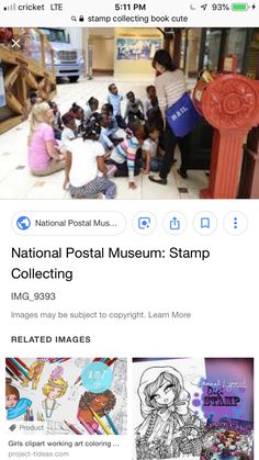 the national postal museum stamp is being displayed on an instagram page, and it appears to be in english