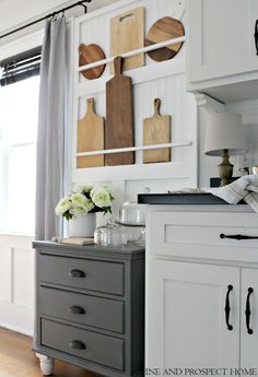 the kitchen is clean and ready to be used as a place for cooking or baking