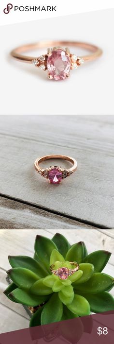 Rose Gold tone ring with stones 💫🌸 Rose Gold tone ring with stones 💫🌸 Size 8 Boutique Jewelry Rings Pink Crystal Ring For Valentine's Day, Pink Dainty Crystal Ring For Anniversary, Dainty Pink Crystal Ring For Anniversary, Dainty Pink Crystal Ring For Wedding, Dainty Pink Crystal Anniversary Ring, Adjustable Pink Crystal Ring For Anniversary, Adjustable Pink Ring For Anniversary, Pink Elegant Crystal Ring For Valentine's Day, Elegant Pink Crystal Ring For Valentine's Day