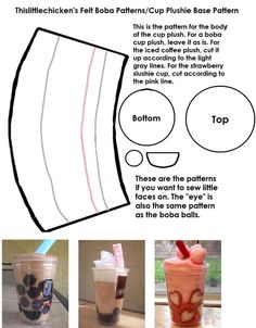 the instructions for how to make an iced drink