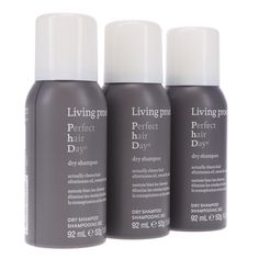 This Living Proof Perfect Hair Day Dry Shampoo Spray is the perfect product to help achieve that fresh out of the salon look right in the comfort of your own home. Powered by Living Proof's breakthrough thermal speed-shaping technology, this product will reduce the amount of brush work needed when blow drying your hair, and help to refresh hair that has become oily and greasy throughout your day. Your hair will be left shiny, lustrous, and full of body! It also provides heat protection up to 450 degrees while styling your hair. This is the best product for damaged hair. This spray will cut your styling time in half! Dry Shampoo Spray, Shampoo Reviews, Living Proof, Blow Dry, Dry Shampoo, Damaged Hair, Perfect Hair, Hair Day, Beauty Products