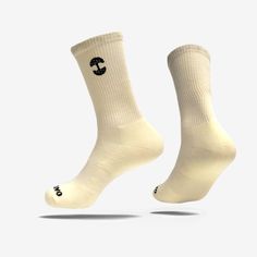 Embroidered Logo Socks Mens Embroidery Socks, Oakland City, Mens Crew Socks, Cream Background, The Community, Crew Socks, A Black, Socks, Cream