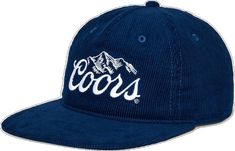 Casual Winter Fitted Hat With Flat Bill, Casual Fitted Hat With Flat Bill For Winter, Casual Winter Snapback Hat With Short Brim, Casual Snapback Hat With Short Brim For Winter, Navy Winter Baseball Cap, Winter Cotton Trucker Hat With Flat Brim, Casual Winter Snapback Hat With Flat Brim, Blue Baseball Cap For Winter Outdoor Activities, Blue Winter Baseball Cap For Outdoor