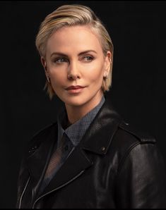 Charlize Theron Style, Short Blonde, Charlize Theron, Short Hair Styles Pixie, 인물 사진, Love Hair, Pixie Hairstyles