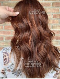 Dark Auburn Hair Formula, Red Toner For Brown Hair, Burgundy Highlights On Brown Hair, Brown Haircut, Brown Hair Long, Highlights On Brown Hair, Copper Hair Dark