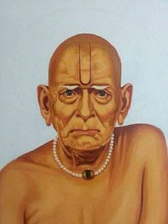 a painting of an old man with pearls on his neck