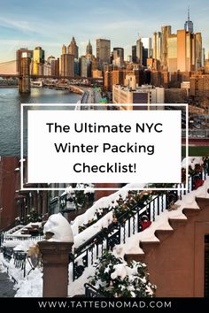 the ultimate nyc winter packing checklist