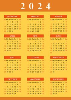 a calendar for the year 2012 with orange and red stripes on an orange background stock photo