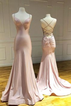 Pink Prom Dresses Mermaid, Prom Dress Pink, Prom Dresses Long Pink, Gorgeous Style, Pink Evening Dress, Pnina Tornai, Spaghetti Strap Prom Dress, Long Evening Gowns, Prom Formal