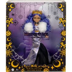 the monster high doll is in its box