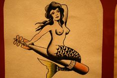 a drawing of a woman holding a baseball bat and wearing a cowboy hat with her arms behind her back