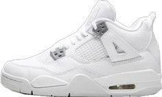 (GS) Air Jordan 4 Retro 'Pure Money' 408452-100 Retro Basketball Shoes  -  KICKS CREW Jordan Air 4 Retro, Jordan Air 4, Fire Shoes, Nike Air Jordan 4 Retro, Nike Air Jordan 4, Authentic Jordans, Retro Basketball Shoes, Dream Cars Jeep, Nike Air Shoes