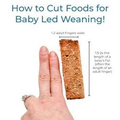 Foods For Baby Led Weaning, Foods For Baby, Baby Led Weaning Breakfast, Fingerfood Baby, Baby Led Weaning First Foods, Baby Muffins, Toddler Nutrition, Weaning Foods, Baby Led Feeding