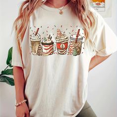 Profitez de la livraison et du retour gratuits pour les nouveaux utilisateurs Top For Summer, Christmas Drinks, Casual Top, Top Casual, Amazon Tiktok, Casual Tops, Neck T Shirt, Knitted Fabric