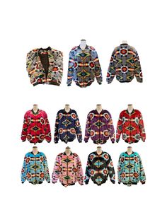 Introducing our Native American Style Design Super Soft Bomber Jacket, a top-quality outerwear piece that combines comfort, style, and cultural richness. Handmade with meticulous attention to detail, this zip-up jacket showcases a beautiful Native American-inspired pattern, adding a touch of tradition and uniqueness to your wardrobe. The jacket is made from premium polyester material, ensuring its exceptional softness and durability. - Super Soft: Our bomber jacket is made from a luxuriously soft blanket material that feels incredibly plush against your skin.                                                                             - Unisex Design: Suitable for both men and women, this versatile jacket effortlessly complements any attire, adding a stylish and cultural element to your out Multicolor Fleece Outerwear For Outdoor, Multicolor Fleece Outdoor Outerwear, Casual Multicolor Fleece Jacket With Fleece Lining, Casual Multicolor Fleece Jacket, Multicolor Hooded Fleece Jacket, Casual Multicolor Fleece Jacket For Winter, Multicolor Long Sleeve Fleece Jacket With Pockets, Multicolor Long Sleeve Fleece Jacket, Multicolor Long Sleeve Fleece Jacket For Winter