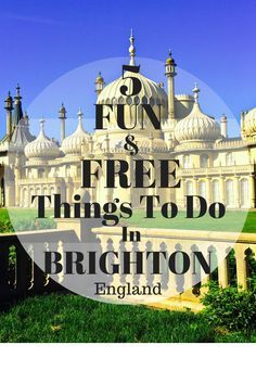 the words fun and free things to do in brighton england