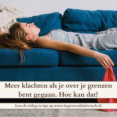 Waarom krijg je meer klachten van de hyperventilatie als je moe bent of over je grenzen bent gegaan?
Dat leg ik je hier in dit artikel uit.
Ook leg ik uit hoe je je grenzen beter kunt herkennen en wat je hieraan kunt doen om te voorkomen! https://hyperventilatiecoach.nl/hyperventilatie-door-vermoeidheid/