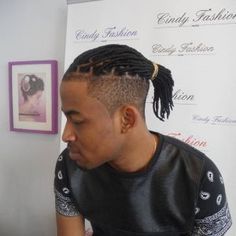 Modern men braided hairstyle ideas | Trendy hairstyle ideas Mens Dreadlock Styles, Braids With Fade, Dreadlocks Men, Natural Hair Men, Faux Locks, Afro Samurai, Dreadlock Hairstyles For Men, Black Men Haircuts, Fashion Paris