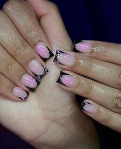 Color For Nails, Wow Nails, Red Acrylic Nails, Girly Acrylic Nails, French Tip Acrylic Nails, Pearl Nails, Acrylic Nails Coffin Short