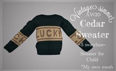 ˗ˏˋVintagesimmer ˎˊ˗ Sims 4 Expansions, Sims 4 Mods Clothes, Sweater Vintage, Maxis Match, Sims 4 Mods, The Sims 4, Winter Glove, The Sims, Sims 4