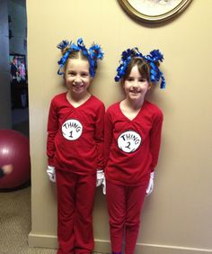 Dr.Suess Day in school:) dollar shirts, printed and laminated circles, dollar gloves and hair ribbon:) They were a huge hit! Crazy Hat Day, Dr Seuss Day, Dr Suess, Hat Day, Hair Ribbon, Crazy Hair Days, Crazy Hats, Spirit Week