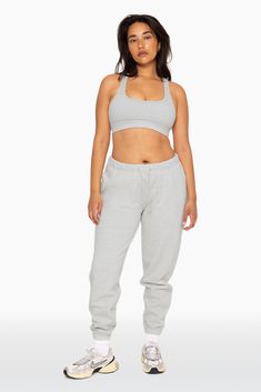 Stay cozy in our Drawstring Sweatpants in Heather Grey. Boasting a high rise, encased elastic waist and ankle bands, and an embroidered SET logo on the upper right thigh, these sweatpants combine comfort with sophistication. Crafted from our heavyweight sweats fabric, they ensure maximum coziness. Athleisure Pants For Lounging, Sportswear Pants With Ribbed Waistband For Loungewear, Sportswear Lounge Pants With Ribbed Waistband, Sporty Loungewear Pants With Ribbed Waistband, Sporty Lounge Pants With Ribbed Waistband, Sportswear Sweatpants With Ribbed Waistband For Lounging, Athleisure Fitted Pants With Ribbed Cuffs, Fitted Athleisure Pants With Ribbed Cuffs, Sportswear Activewear With Elastic Waistband For Loungewear