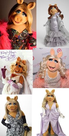 the muppets are all dressed up in their costumes