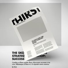 an advertisement for the sko strateg success program, which is featured in this magazine