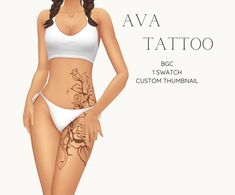 Sims 4 Body Tattoo Cc, The Sims 4 Cc Tattoos Women, Sims Tattoo Cc, Cc Sims 4 Tattoo, Sims 4 Cc Tattoo, Ava Tattoo, Sims 4 Tattoo Cc, Sims 4 Cc Tattoos, Cc Shopping