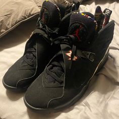 Air Jordan 8 “Playoffs” Size 11 Men’s Bugs Bunny Og Air Jordan 8, Jordan 8, Shoes Air, Bugs Bunny, Jordans For Men, Jordan Shoes, Mens Shoes Sneakers, Air Jordan, Black Red